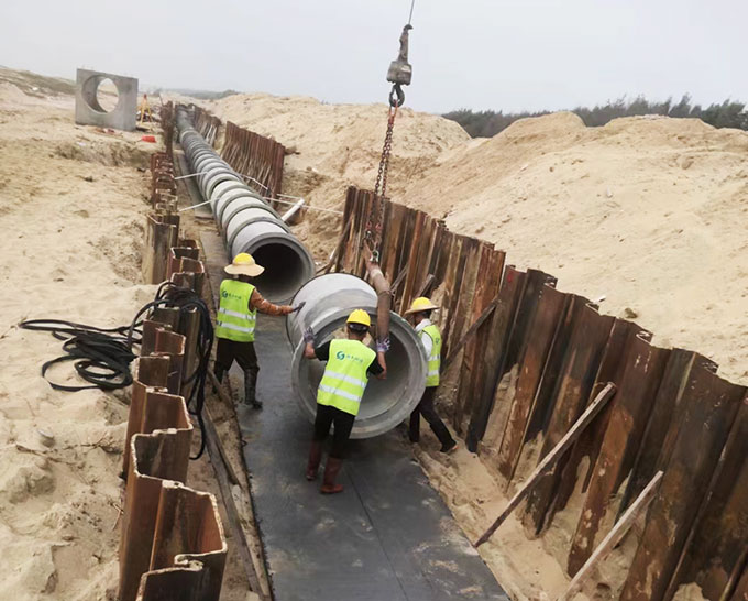 廣東省吳川市某入海排污口整治及生態修復（一期）工程項目